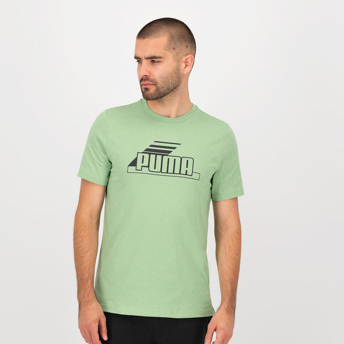 





T-shirt PUMA fitness manches courtes coton homme vert, photo 1 of 5