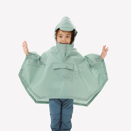 





Cape de pluie enfant 2-6 ans, MH100 verte