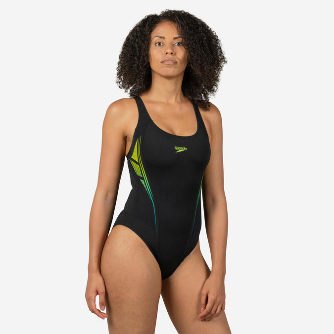 





Maillot de Bain 1 Pièce Natation Femme SPEEDO MUSCLEBACK Noir Jaune, photo 1 of 8