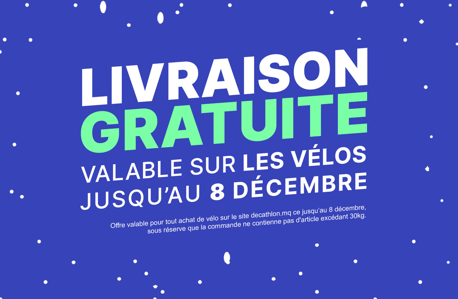 FAITES-VOUS LIVRER POUR NOËL