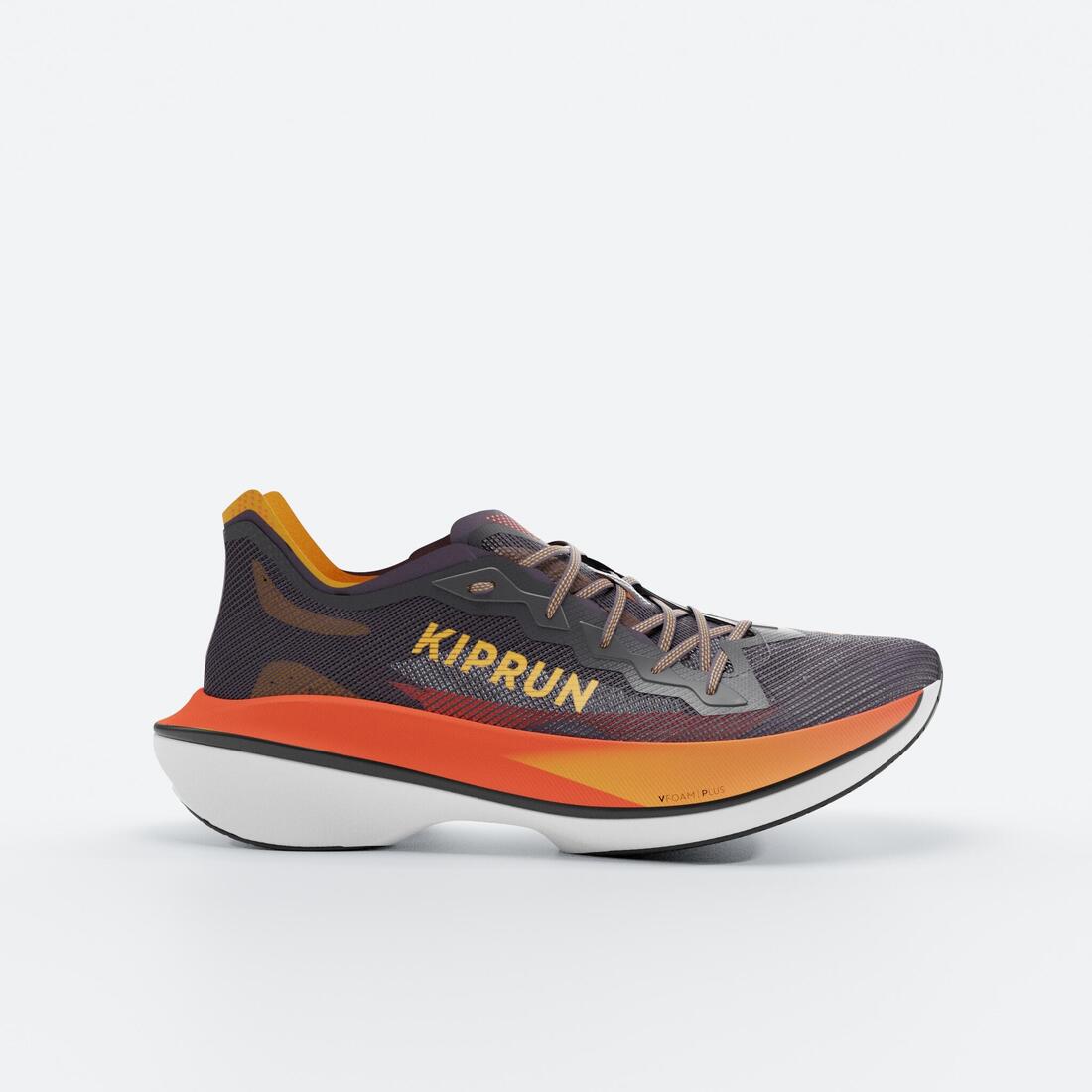 article en promo : Chaussures de running avec plaque carbone homme, kiprun kipstorm pro