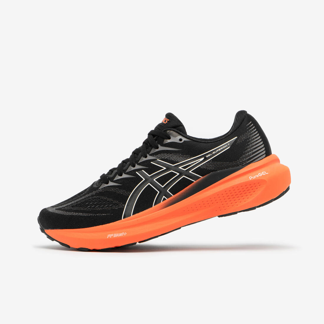 article en promo : Chaussure de running homme - asics gel-superion 7 noir orange