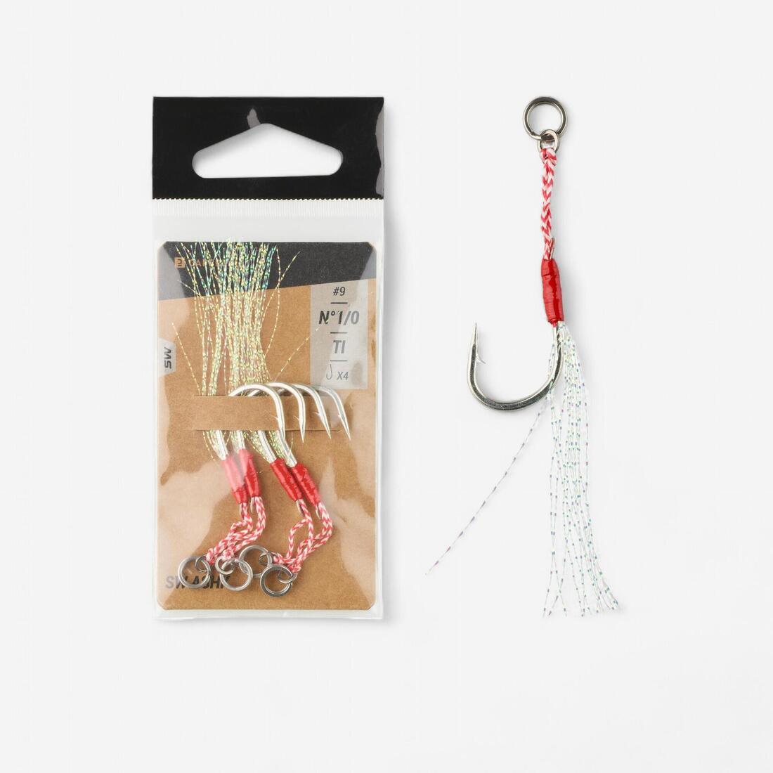 article en promo : Hameçon monté assist hook sw ashk pêche en mer
