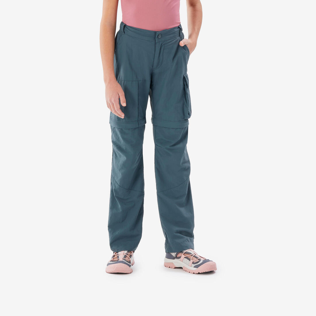 article en promo : Pantalon modulable de randonnée enfant 7-15 ans, mh500