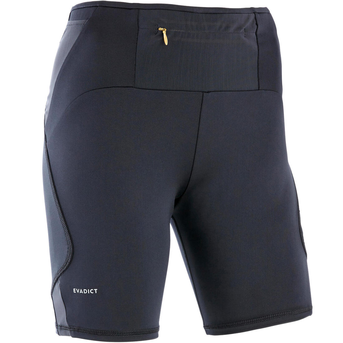 article en promo : Cuissard trail running femme noir bronze