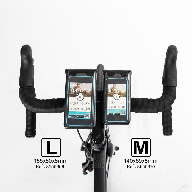 Support smartphone vélo étanche 900 L DECATHLON d'occasion