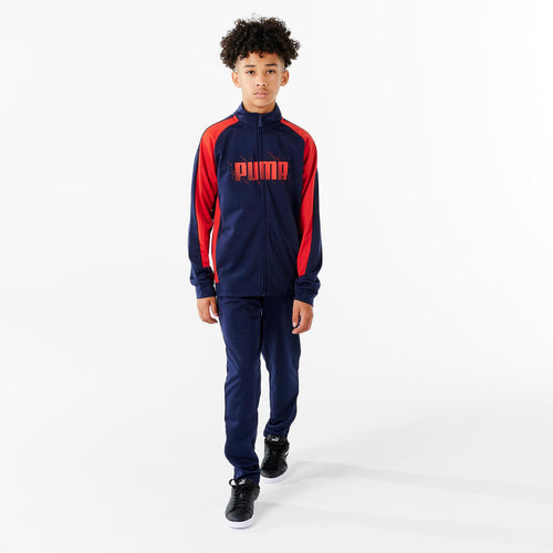 





SURVÊTEMENT ENFANT SYNTHÉTIQUE RESPIRANT - MARINE ET ROUGE PUMA