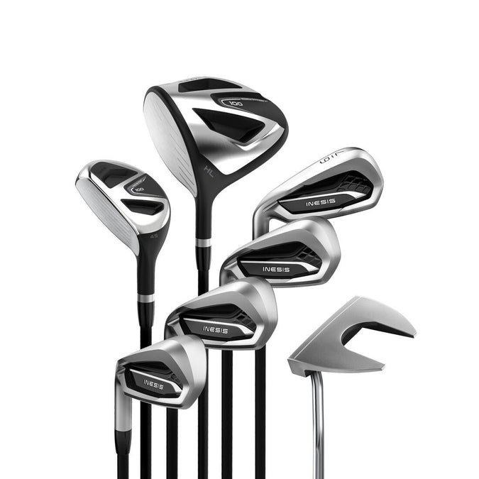 





KIT GOLF 7 CLUBS GAUCHER GRAPHITE TAILLE 1 ADULTE - INESIS 100, photo 1 of 10