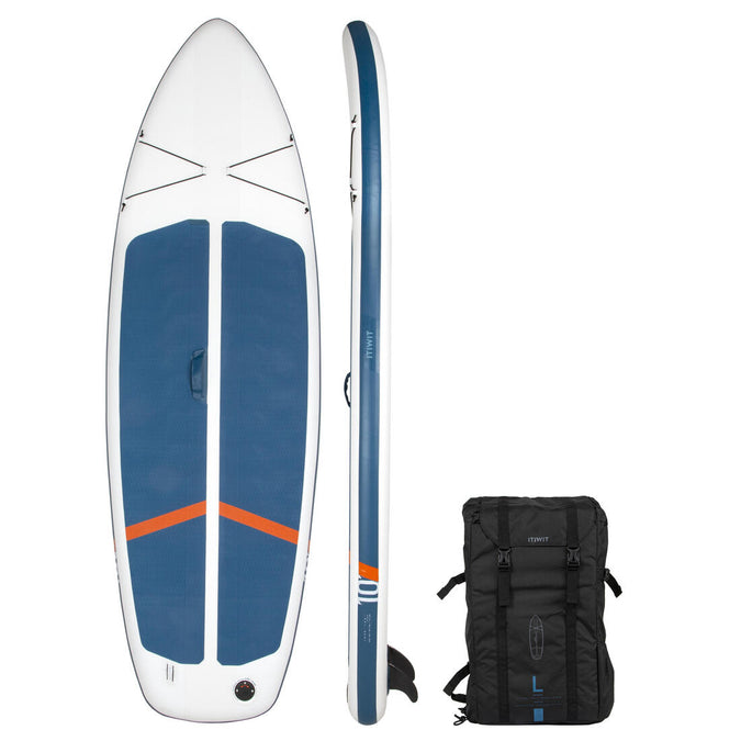 





Stand up Paddle ultra compact et stable 10 pieds (130 kg max) blanc et, photo 1 of 29