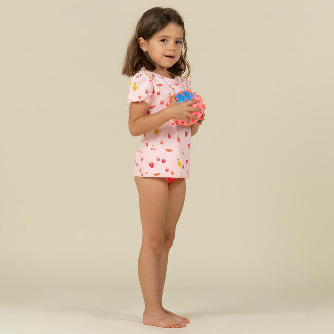 





Haut de maillot de bain bébé fille tankini rose foncé imprimé fruits, photo 1 of 4