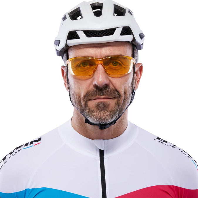 Lunettes de VTT adulte ST 100 jaunes cat gorie 1 Decathlon