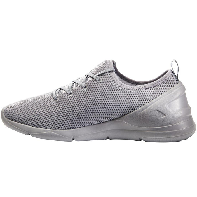 Chaussures marche urbaine homme PW 100 gris Decathlon Martinique