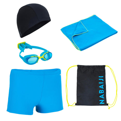 





Pack Natation Garçon - Kit 100 Start - Bleu Noir