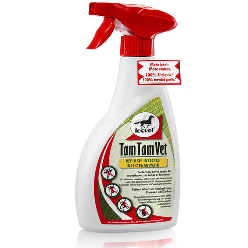 





Répulsif anti-insecte spray Cheval et Poney - Tam tam vet 550 ml LEOVET