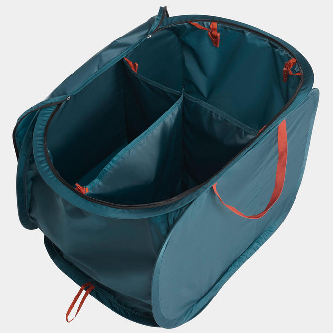 Poubelle Portable à Feuilles, Récipient Pliable en Tissu Oxford Facile à  Transporter Capacité de 37L Sac de Collecte de Feuilles Tombées Stable pour  l'extérieur pour les Pique-niques 