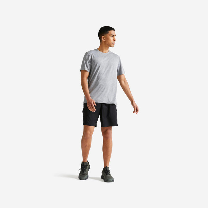 





T-shirt de fitness essentiel respirant col rond homme chiné, photo 1 of 4