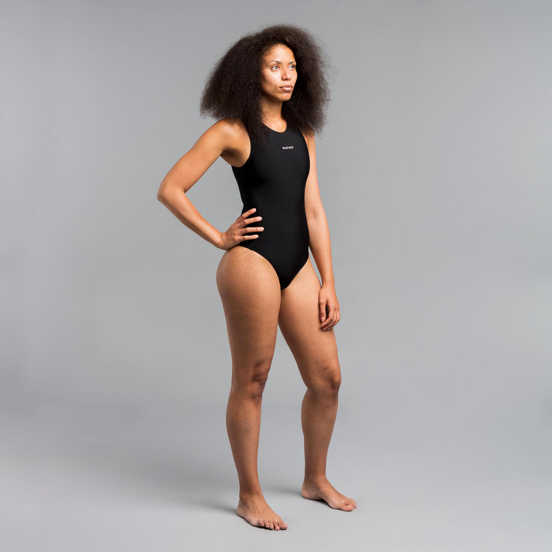 MAILLOT BAIN 1 PIÈCE WATER POLO FEMME UNI