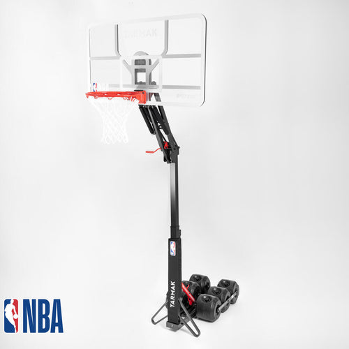 





Panier de basket pliable sur roue réglable de 2,10m à 3,05m - B900 BOX NBA