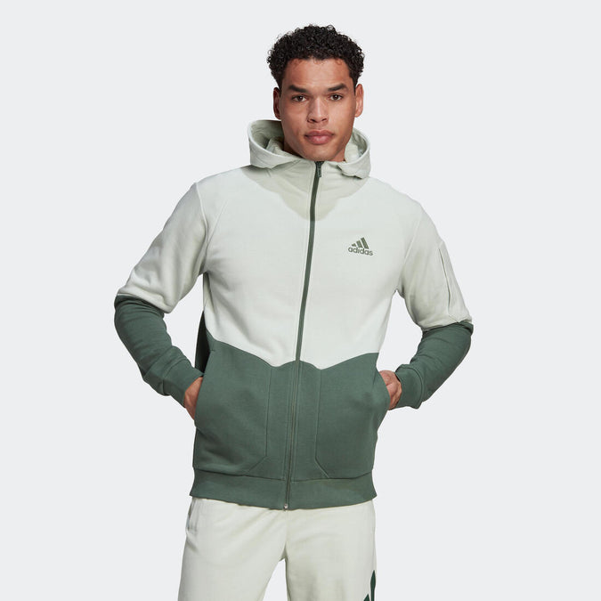 





VESTE A CAPUCHE DE FITNESS SOFT TRAINING GAME DAY ADIDAS HOMME VERT, photo 1 of 6