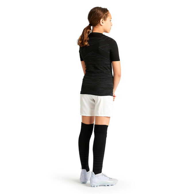 Sous-vêtement thermique à manches longues pour enfant - Keepdry 500 noir -  Noir, Gris carbone - Kipsta - Décathlon