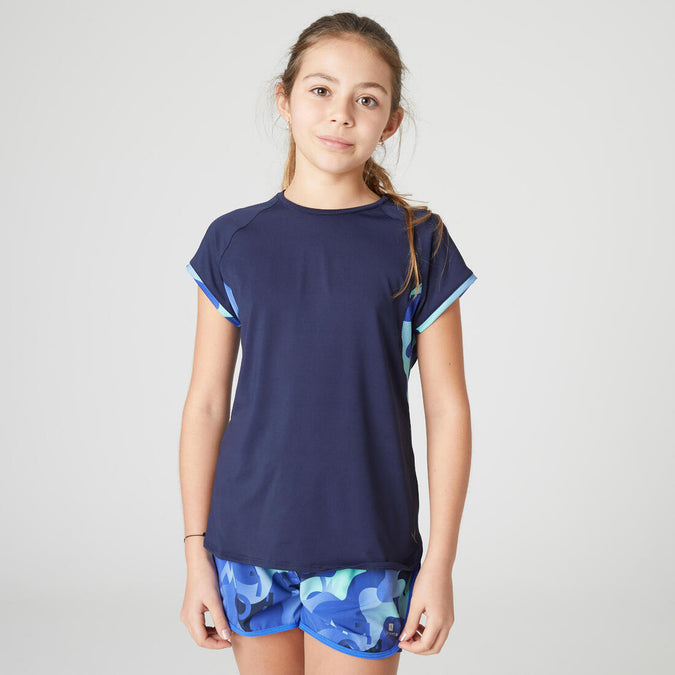 





T-shirt enfant synthétique respirant - 500 bleu marine avec imprimé, photo 1 of 7