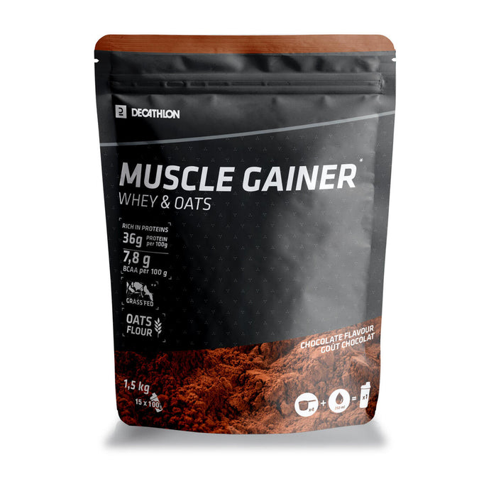 





MUSCLE GAINER CHOCOLAT WHEY & AVOINE 1.5kg, photo 1 of 3
