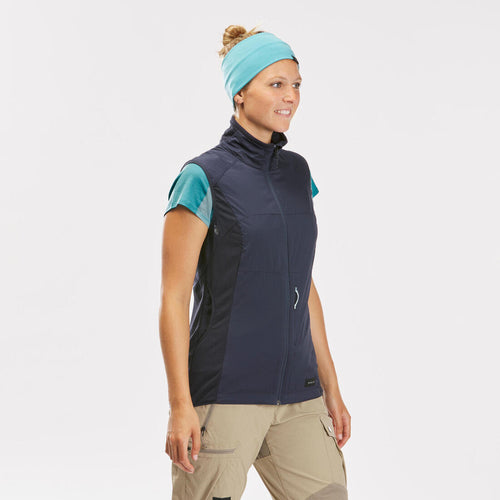 





Gilet coupe vent de trek en montagne - TREK 500 Bleu foncé - Femme