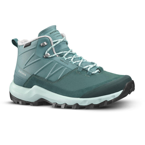 





Chaussures imperméables de randonnée montagne - mh500 mid sépia - femme