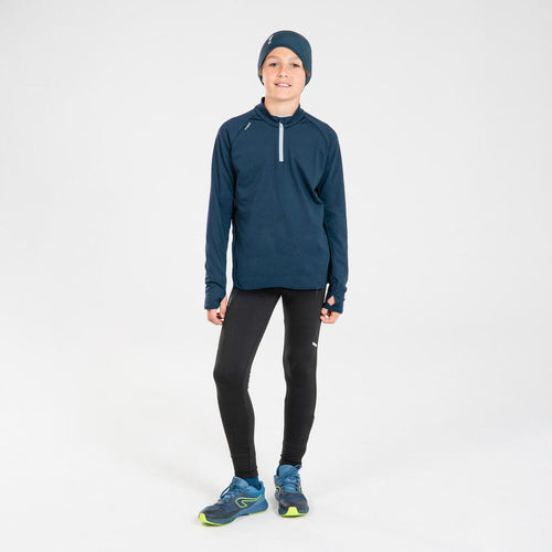 





COLLANT DE RUNNING CHAUD ENFANT - KIPRUN WARM+ NOIR