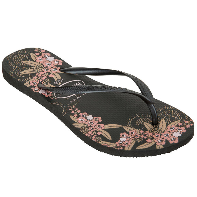 Tongs Havaianas Slim ORGANIC noir Decathlon Martinique