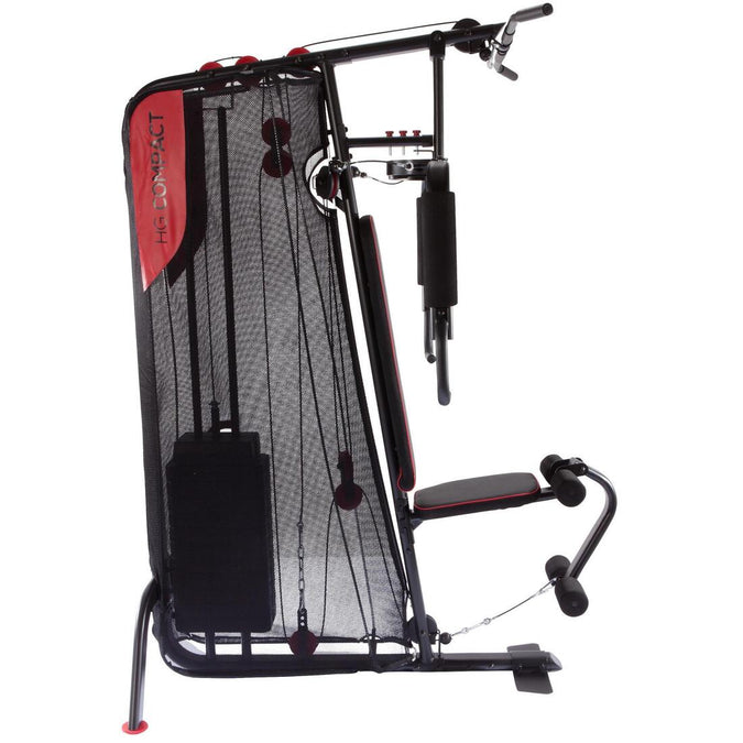 Appareil a Charge Guidee Home Gym Compact Musculation Decathlon Martinique