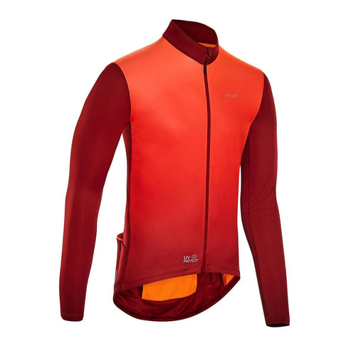 





MAILLOT VÉLO ROUTE MANCHES LONGUES ETE PROTECTION UV HOMME - RC500