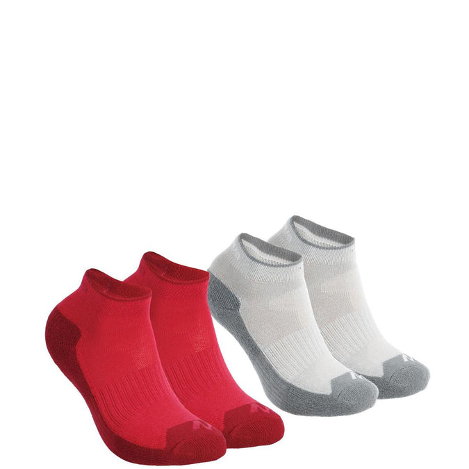 





2 paires de chaussettes de randonnée enfant MH100/grises, photo 1 of 7