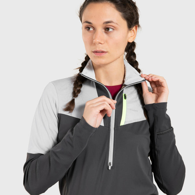 





MAILLOT DE TRAIL RUNNING MANCHES LONGUES SOFTSHELL FEMME, photo 1 of 10