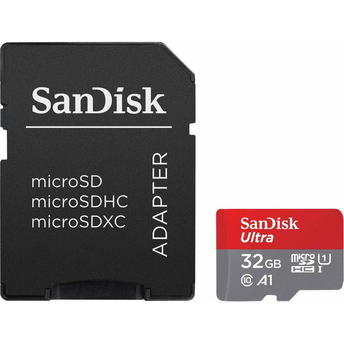 





Carte mémoire microSD HC 32 GB + Adaptateur SD, Classe 10, homologuée A1, photo 1 of 5