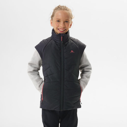 





GILET DOUDOUNE DE RANDONNÉE - HYBRIDE DARK GREY - ENFANT 7-15 ANS