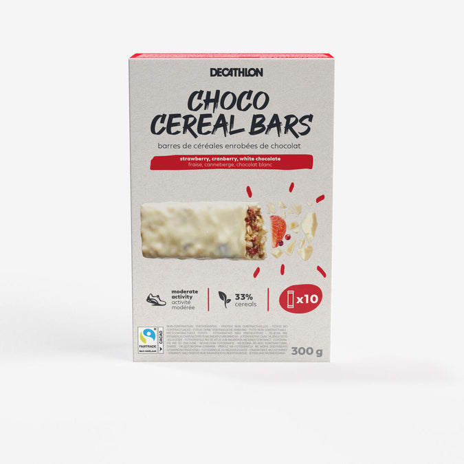 





BARRE DE CEREALES ENROBEE X10 CHOCOLAT BLANC & FRUITS ROUGES, photo 1 of 4