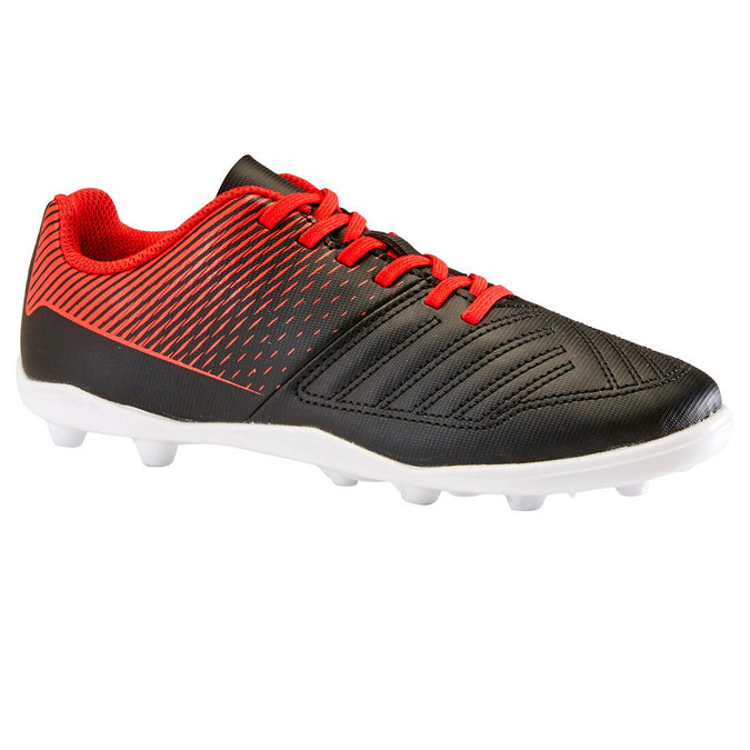 





Chaussure de football terrain sec Agility 100 FG noire rouge, photo 1 of 11