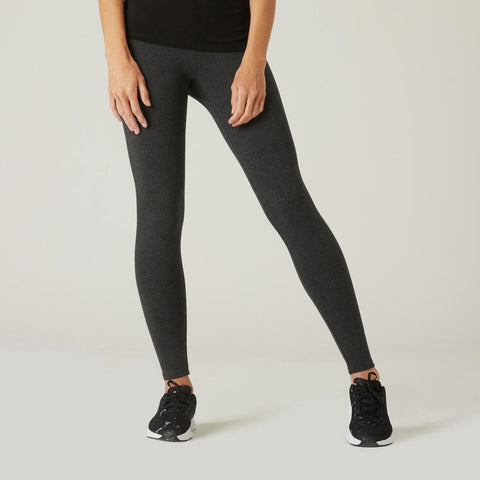 





Legging fitness long coton extensible ceinture basse femme - Salto