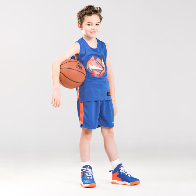 SHORT DE BASKETBALL POUR GARCON FILLE CONFIRME E SH500