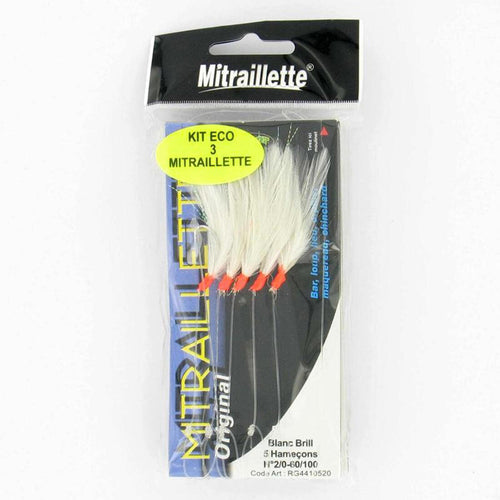 





Kit 3 mitraillettes 5 hameçons pêche en mer