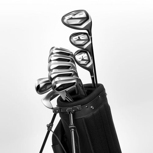 





Série golf 10 clubs droitier acier - INESIS 100